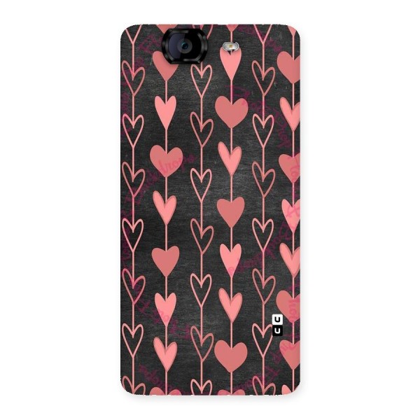 Chain Of Hearts Back Case for Canvas Knight A350