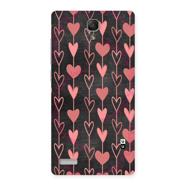 Chain Of Hearts Back Case for Redmi Note