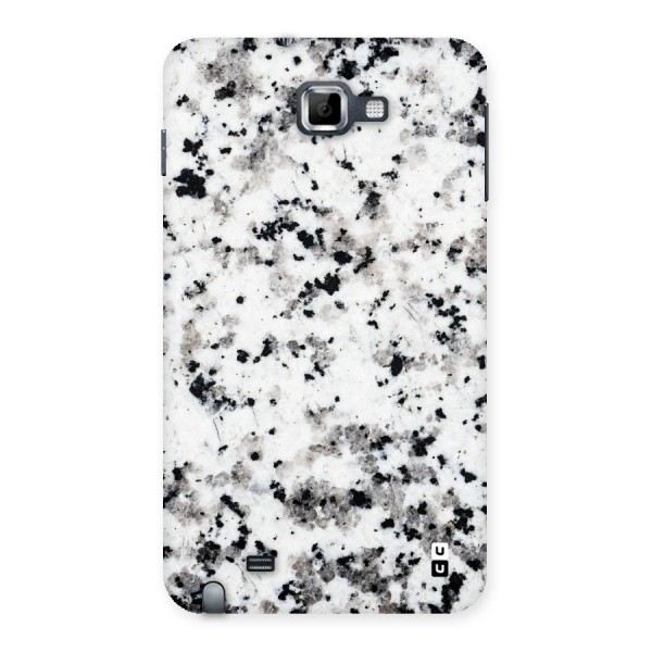 Charcoal Spots Marble Back Case for Galaxy Note