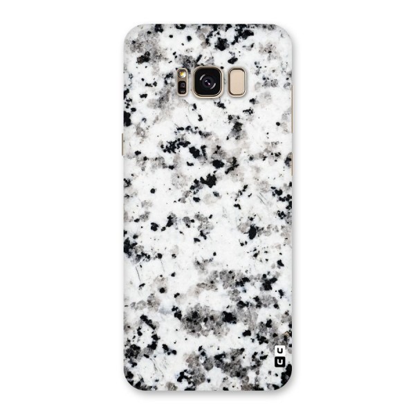 Charcoal Spots Marble Back Case for Galaxy S8 Plus