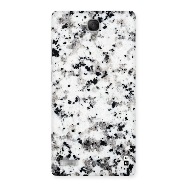 Charcoal Spots Marble Back Case for Redmi Note