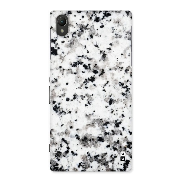 Charcoal Spots Marble Back Case for Sony Xperia Z1