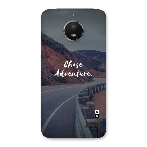 Chase Adventure Back Case for Moto E4