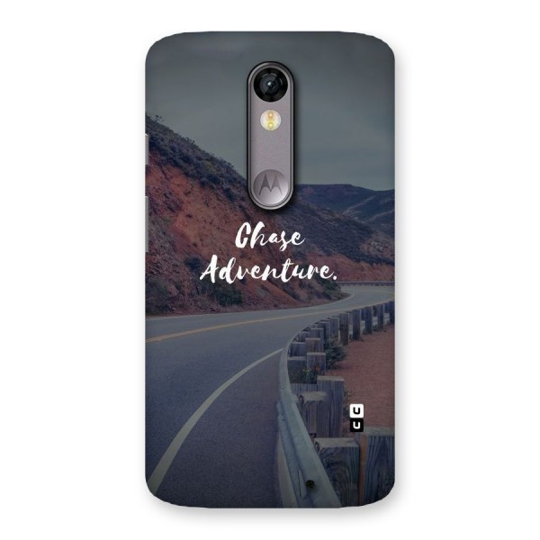 Chase Adventure Back Case for Moto X Force