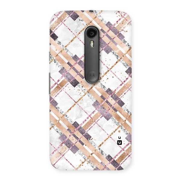 Check Trouble Back Case for Moto G3