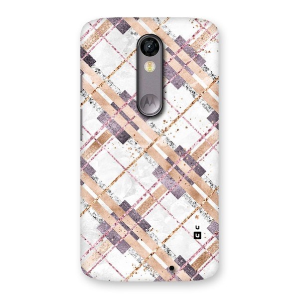 Check Trouble Back Case for Moto X Force