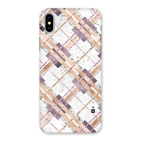 Check Trouble Back Case for iPhone X