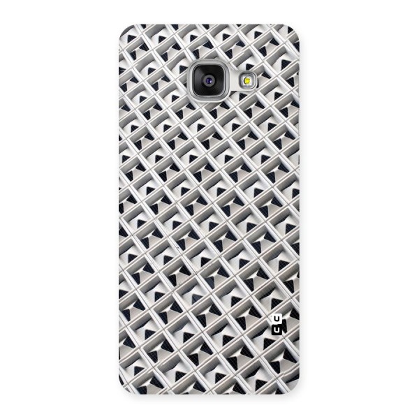 Check White Design Back Case for Galaxy A3 2016