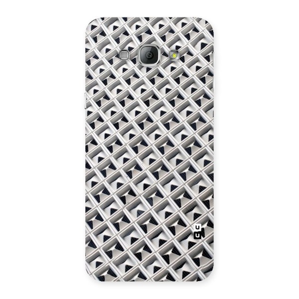 Check White Design Back Case for Galaxy A8