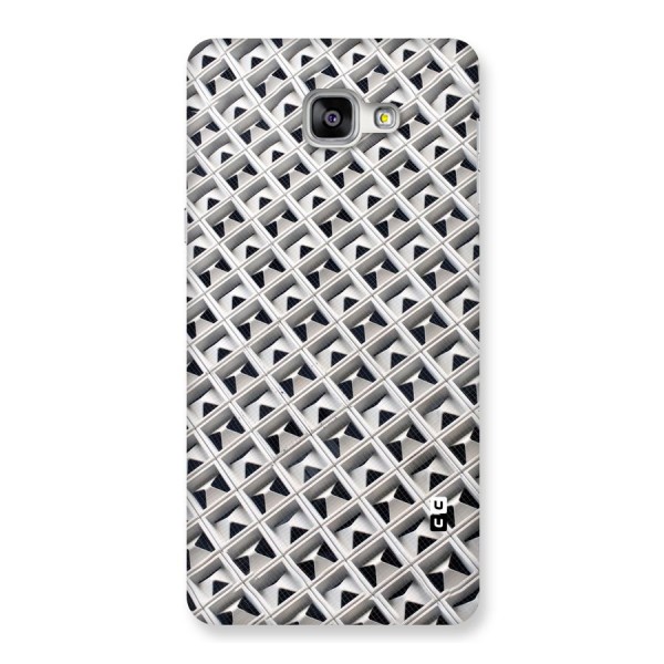 Check White Design Back Case for Galaxy A9