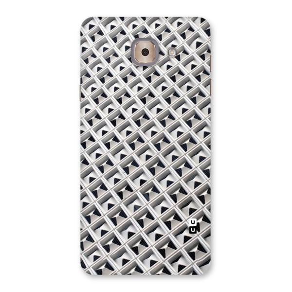 Check White Design Back Case for Galaxy J7 Max