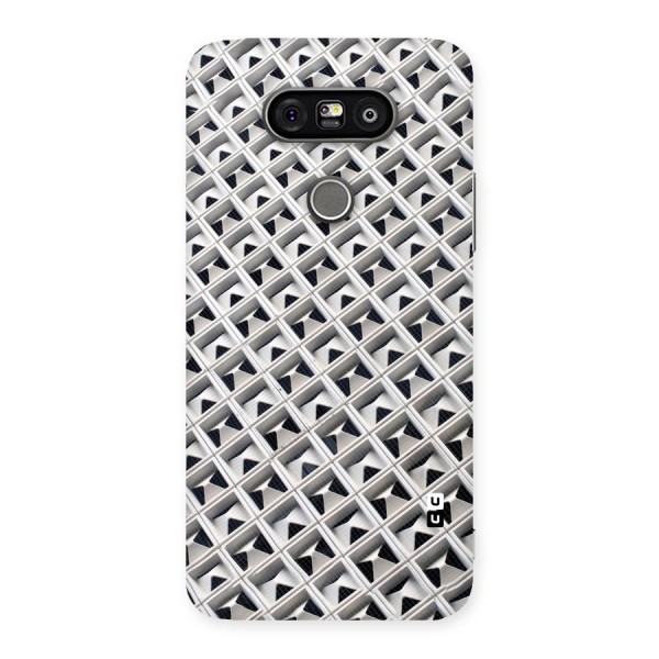 Check White Design Back Case for LG G5