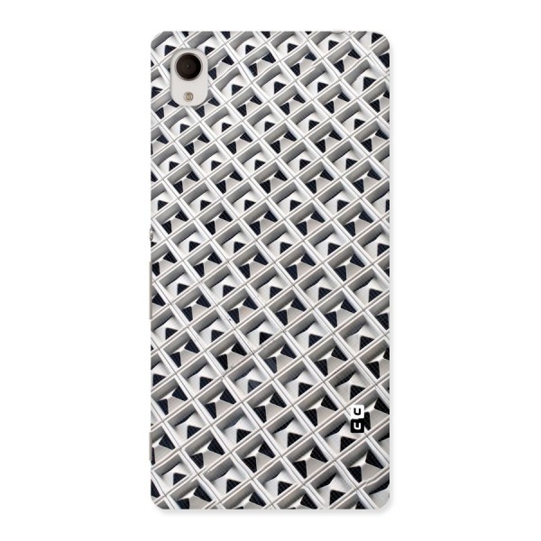 Check White Design Back Case for Xperia M4 Aqua