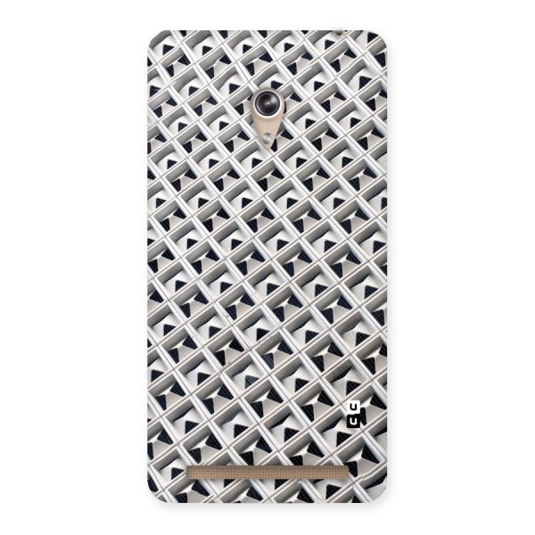 Check White Design Back Case for Zenfone 6