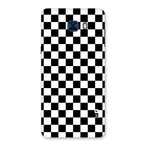 Checkerboard Back Case for Galaxy C7 Pro