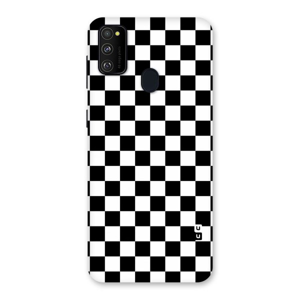 Checkerboard Back Case for Galaxy M30s