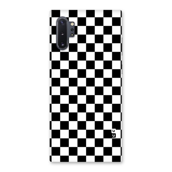 Checkerboard Back Case for Galaxy Note 10 Plus