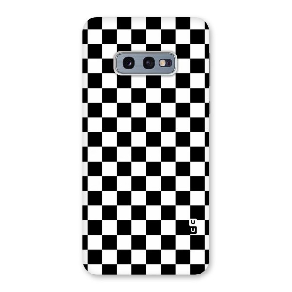 Checkerboard Back Case for Galaxy S10e