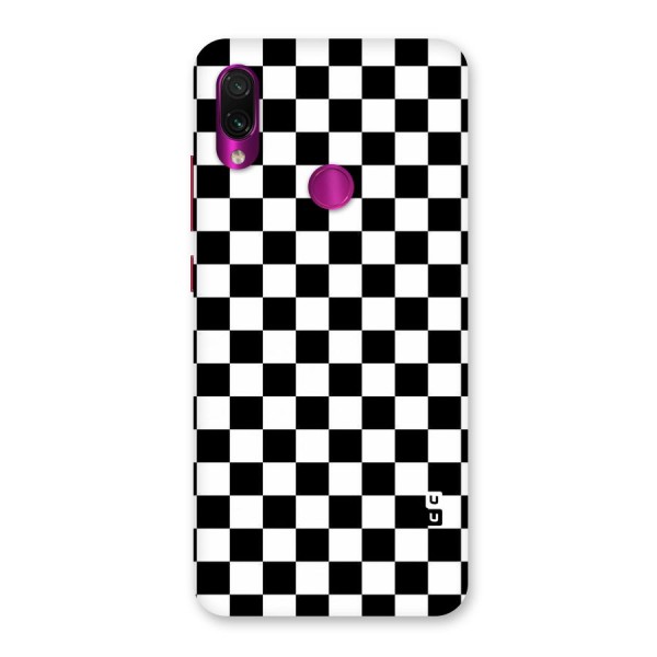 Checkerboard Back Case for Redmi Note 7 Pro