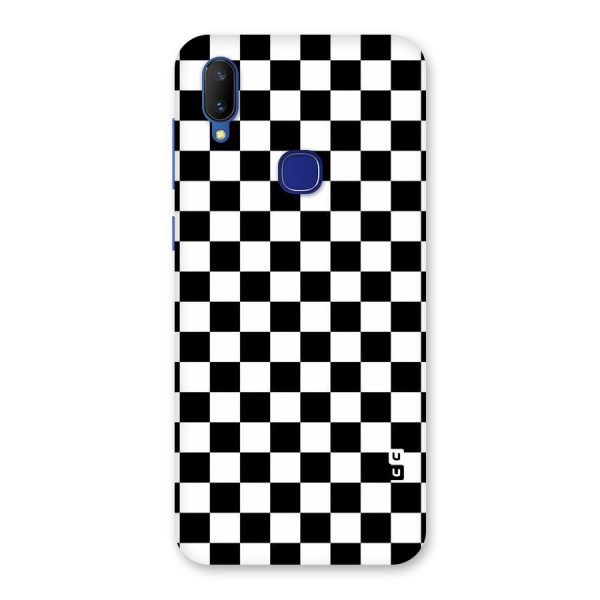 Checkerboard Back Case for Vivo V11