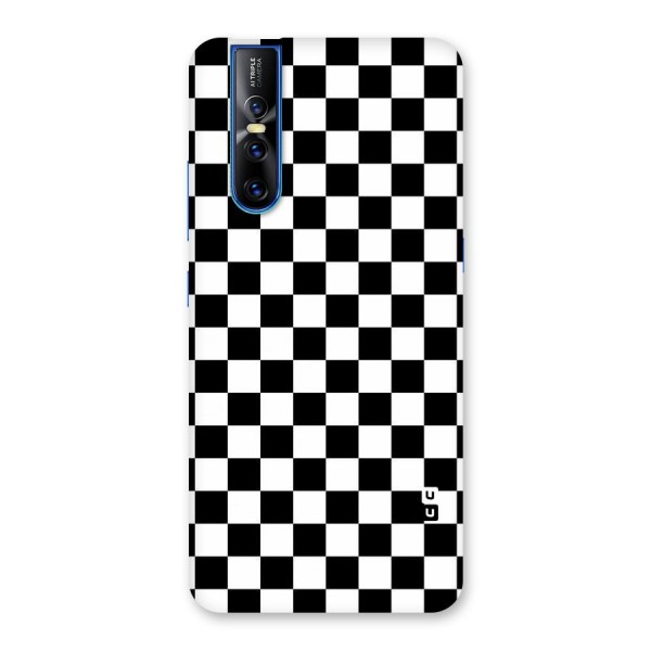 Checkerboard Back Case for Vivo V15 Pro