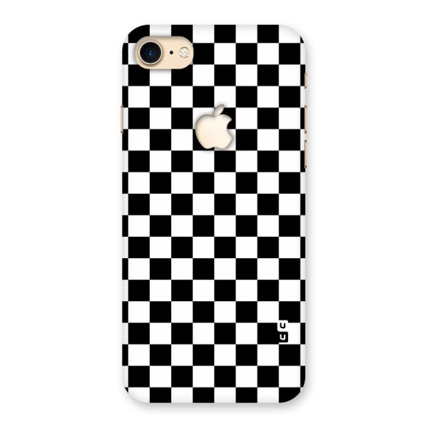 Checkerboard Back Case for iPhone 7 Apple Cut