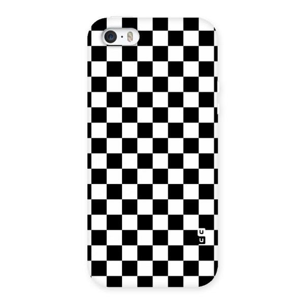 Checkerboard Back Case for iPhone SE