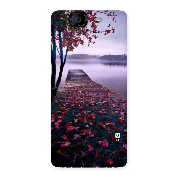 Cherry Blossom Dock Back Case for Canvas Knight A350