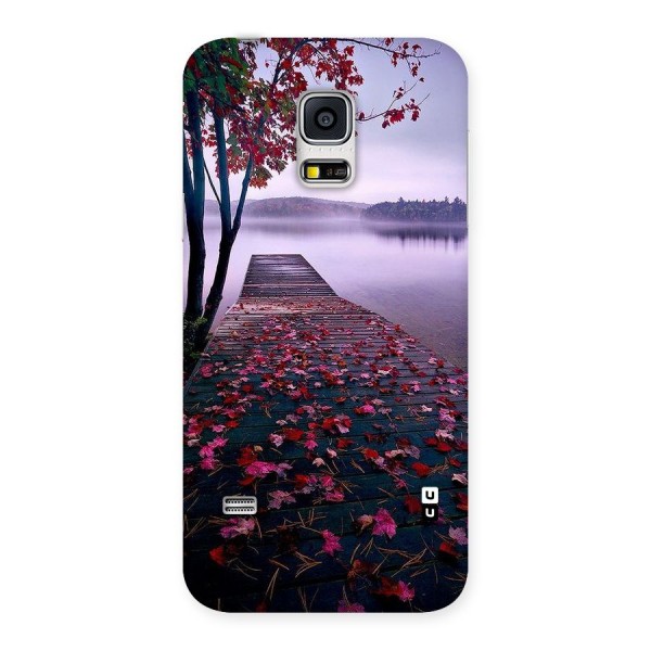 Cherry Blossom Dock Back Case for Galaxy S5 Mini