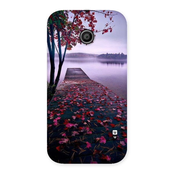 Cherry Blossom Dock Back Case for Moto E