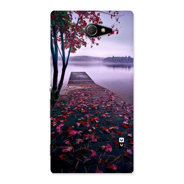 Cherry Blossom Dock Back Case for Sony Xperia M2