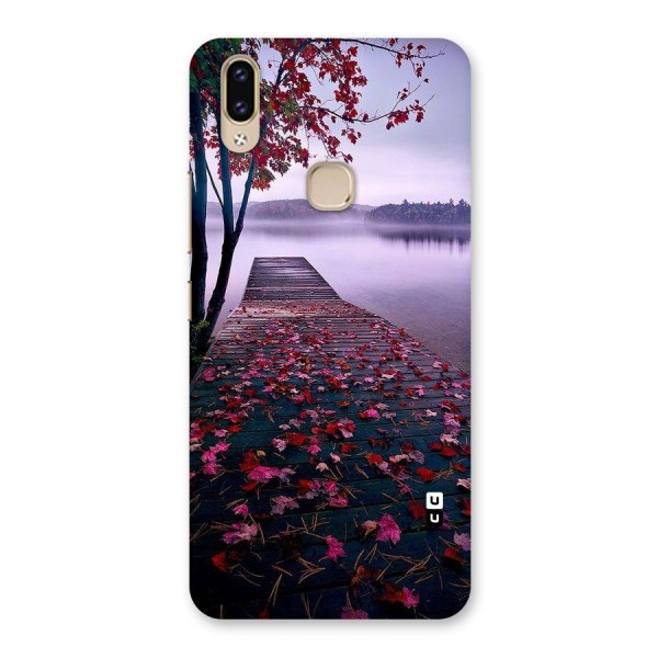 Cherry Blossom Dock Back Case for Vivo V9