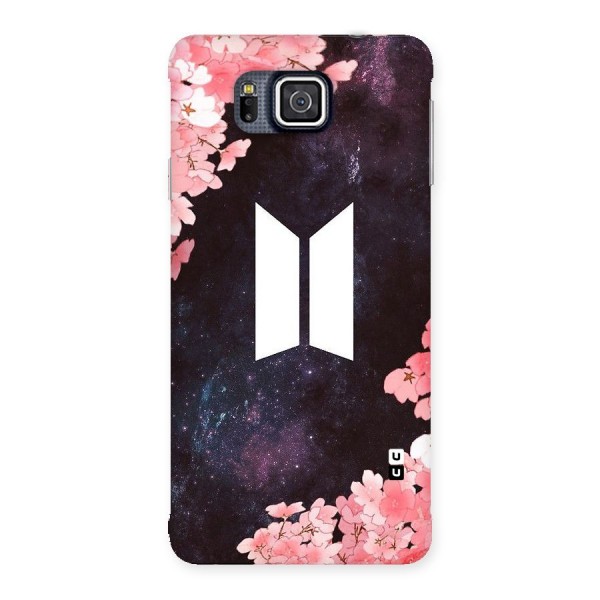 Cherry Blossom Pause Design Back Case for Galaxy Alpha