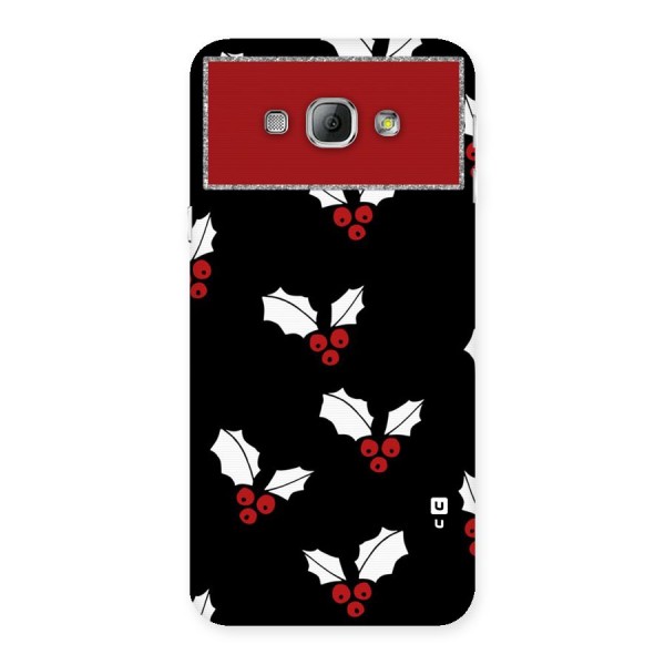 Cherry Leaf Design Back Case for Galaxy A8