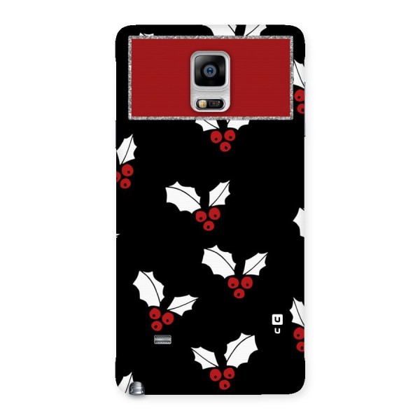 Cherry Leaf Design Back Case for Galaxy Note 4