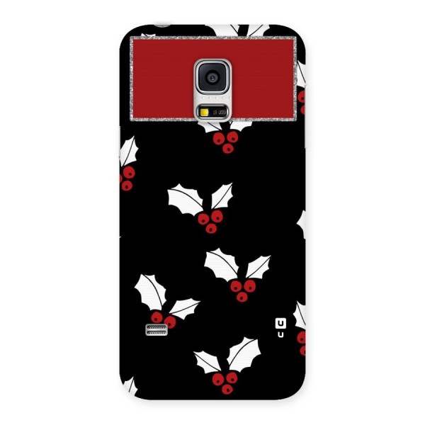 Cherry Leaf Design Back Case for Galaxy S5 Mini