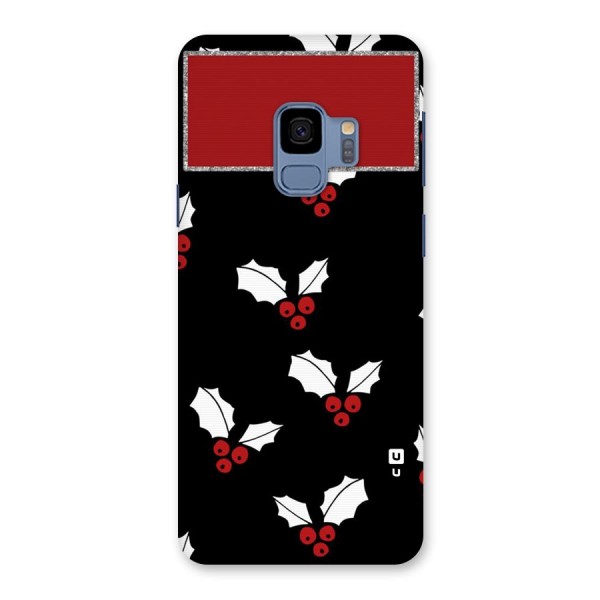 Cherry Leaf Design Back Case for Galaxy S9