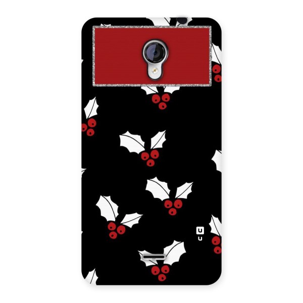 Cherry Leaf Design Back Case for Micromax Unite 2 A106