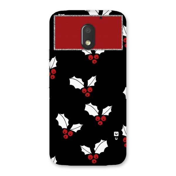 Cherry Leaf Design Back Case for Moto E3 Power