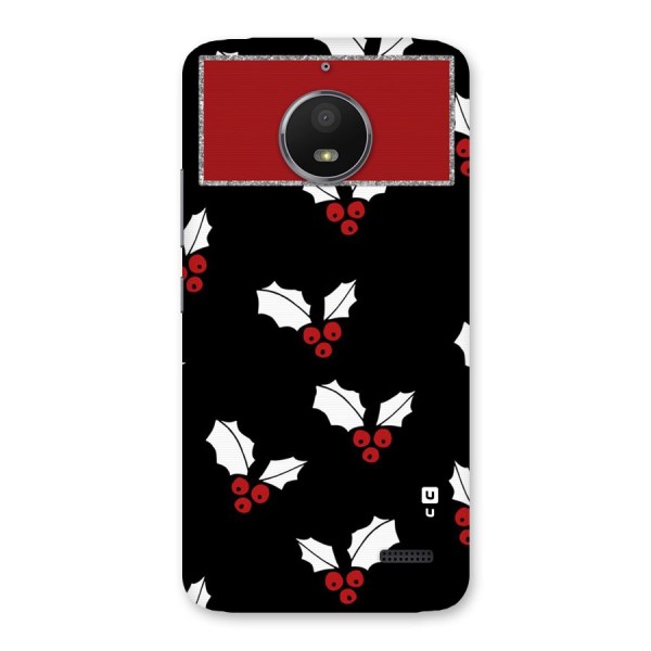 Cherry Leaf Design Back Case for Moto E4