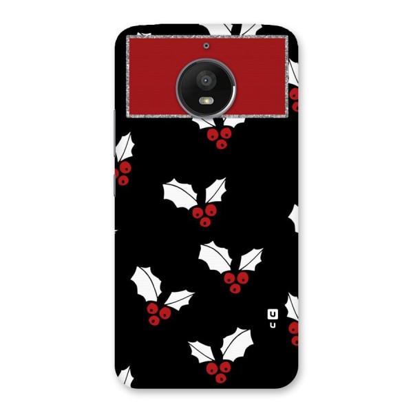 Cherry Leaf Design Back Case for Moto E4 Plus