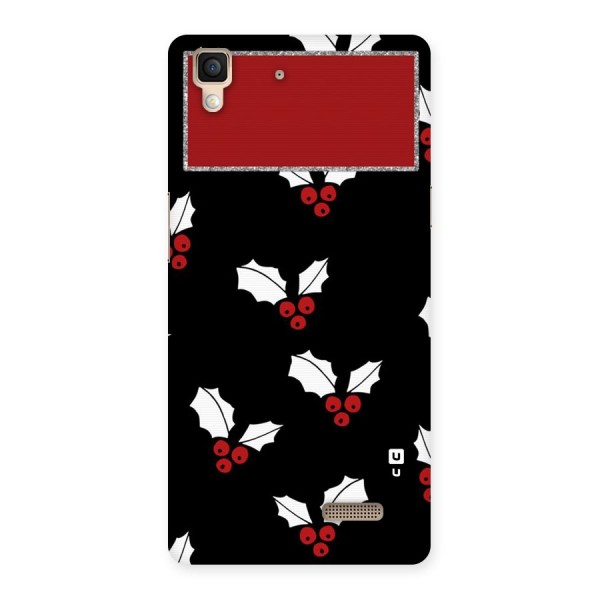 Cherry Leaf Design Back Case for Oppo R7