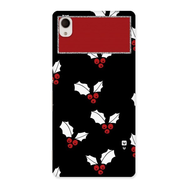 Cherry Leaf Design Back Case for Sony Xperia M4