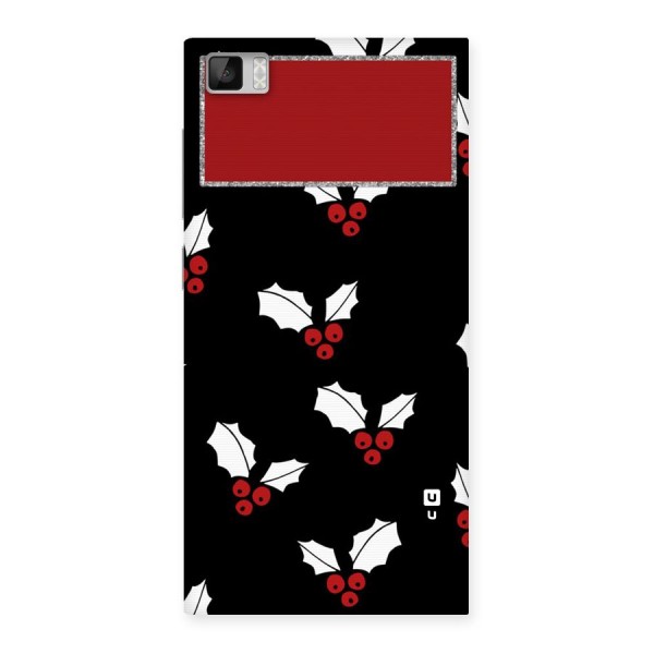 Cherry Leaf Design Back Case for Xiaomi Mi3