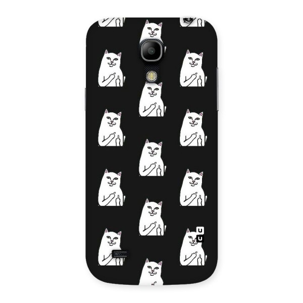 Chill Cat Pattern Back Case for Galaxy S4 Mini