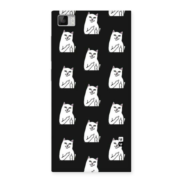 Chill Cat Pattern Back Case for Xiaomi Mi3