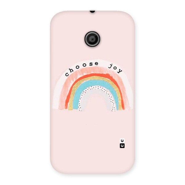 Choose Joy Back Case for Moto E