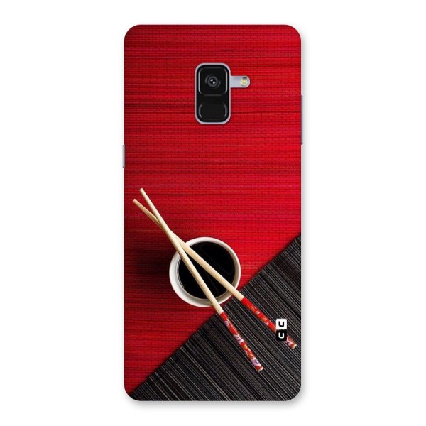 Chopstick Design Back Case for Galaxy A8 Plus