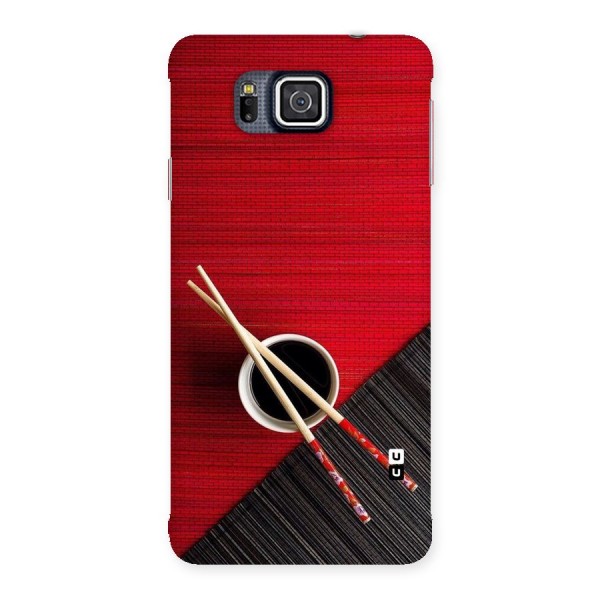 Chopstick Design Back Case for Galaxy Alpha