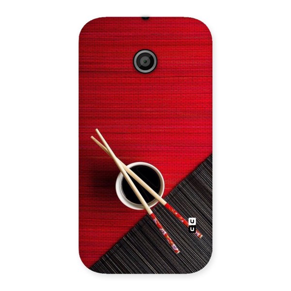 Chopstick Design Back Case for Moto E